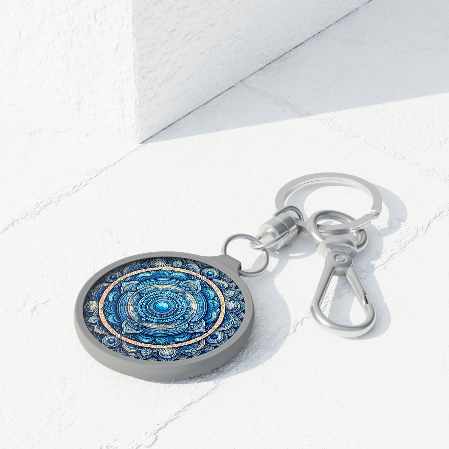 Keyring Tag - Throat Chakra