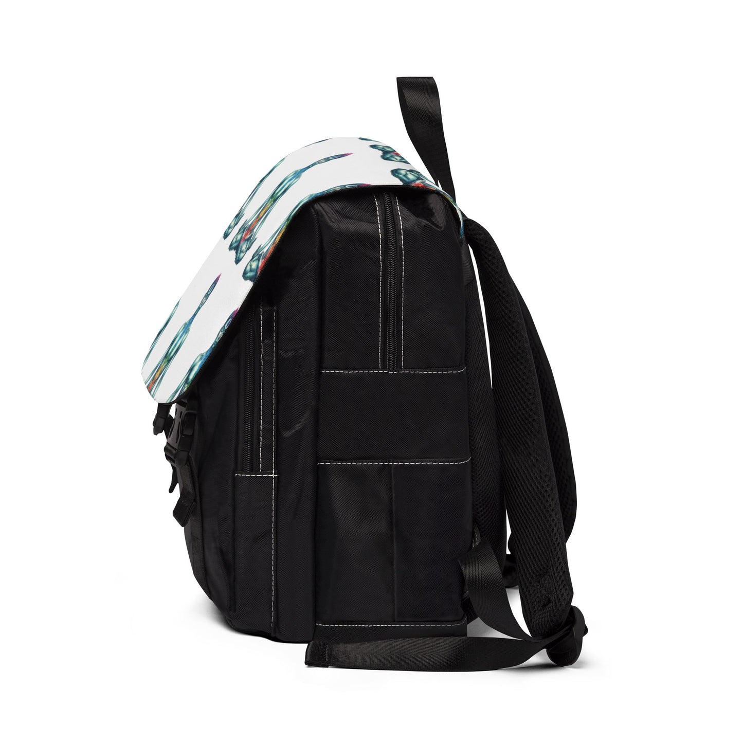 Chakra Meditation Design Shoulder Backpack