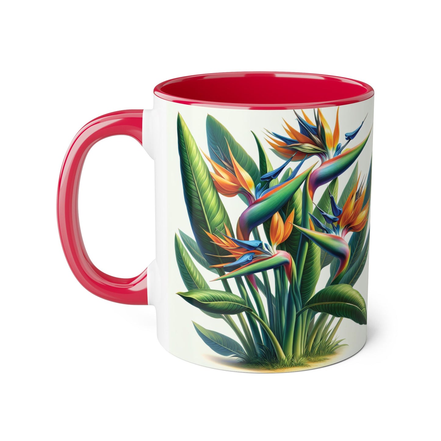 Bird of Paradise Plant Gift, Coffee Cup, Tea Mug, Botanical Kitchen Decor, Nature Lover, Housewarming Present, Tropical Vibes
