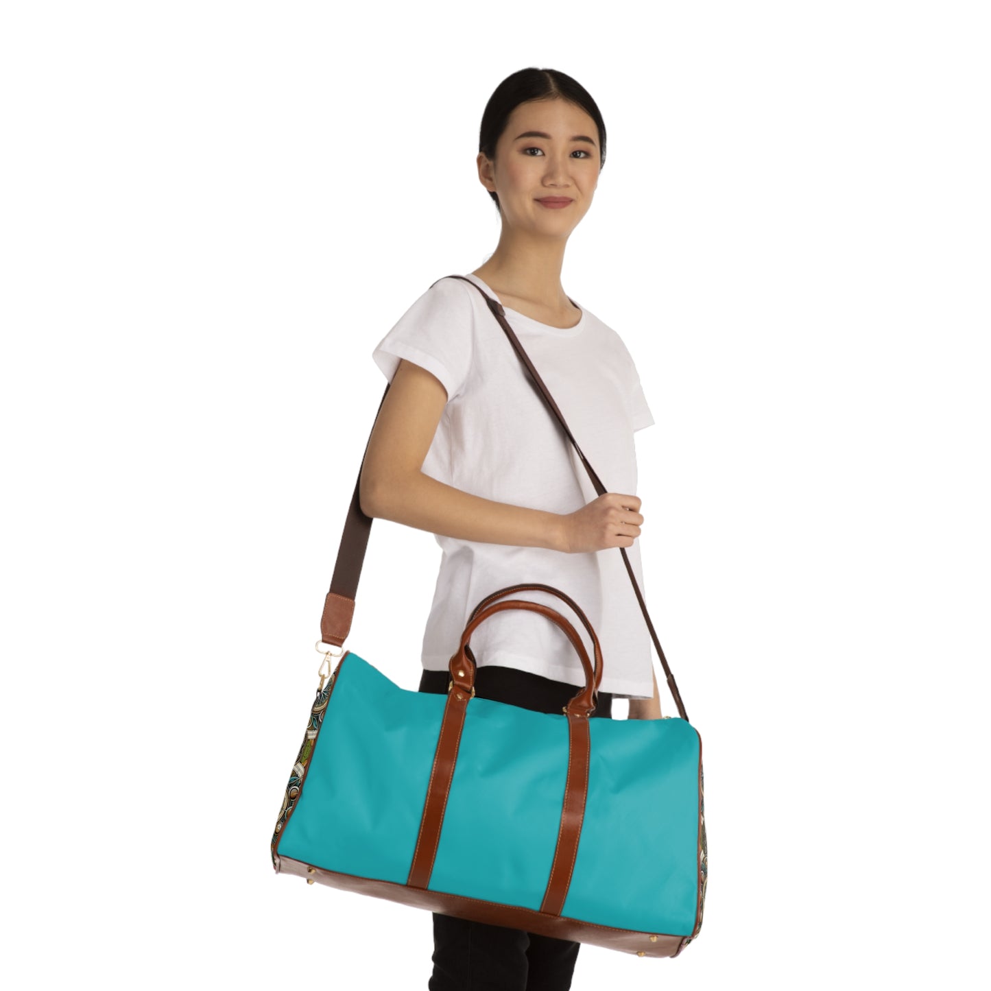 Waterproof Travel Bag  - Symbol of life design