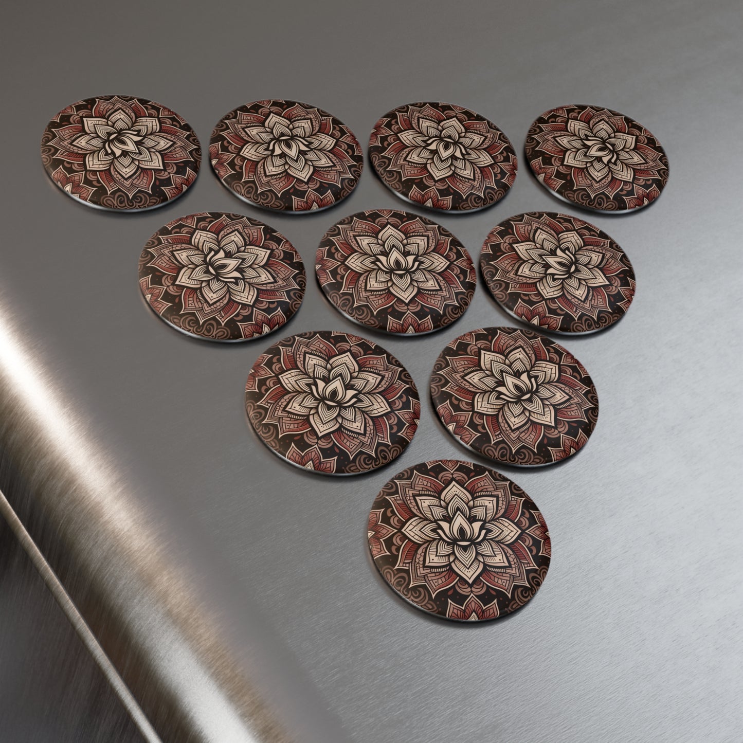 Button Magnet - Root Chakra