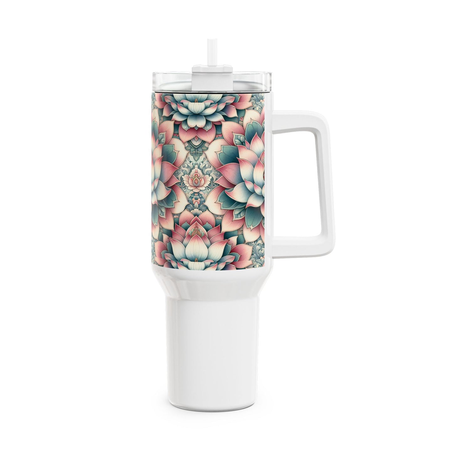 40oz Tumbler - Lotus Flower Insulated Drinkware