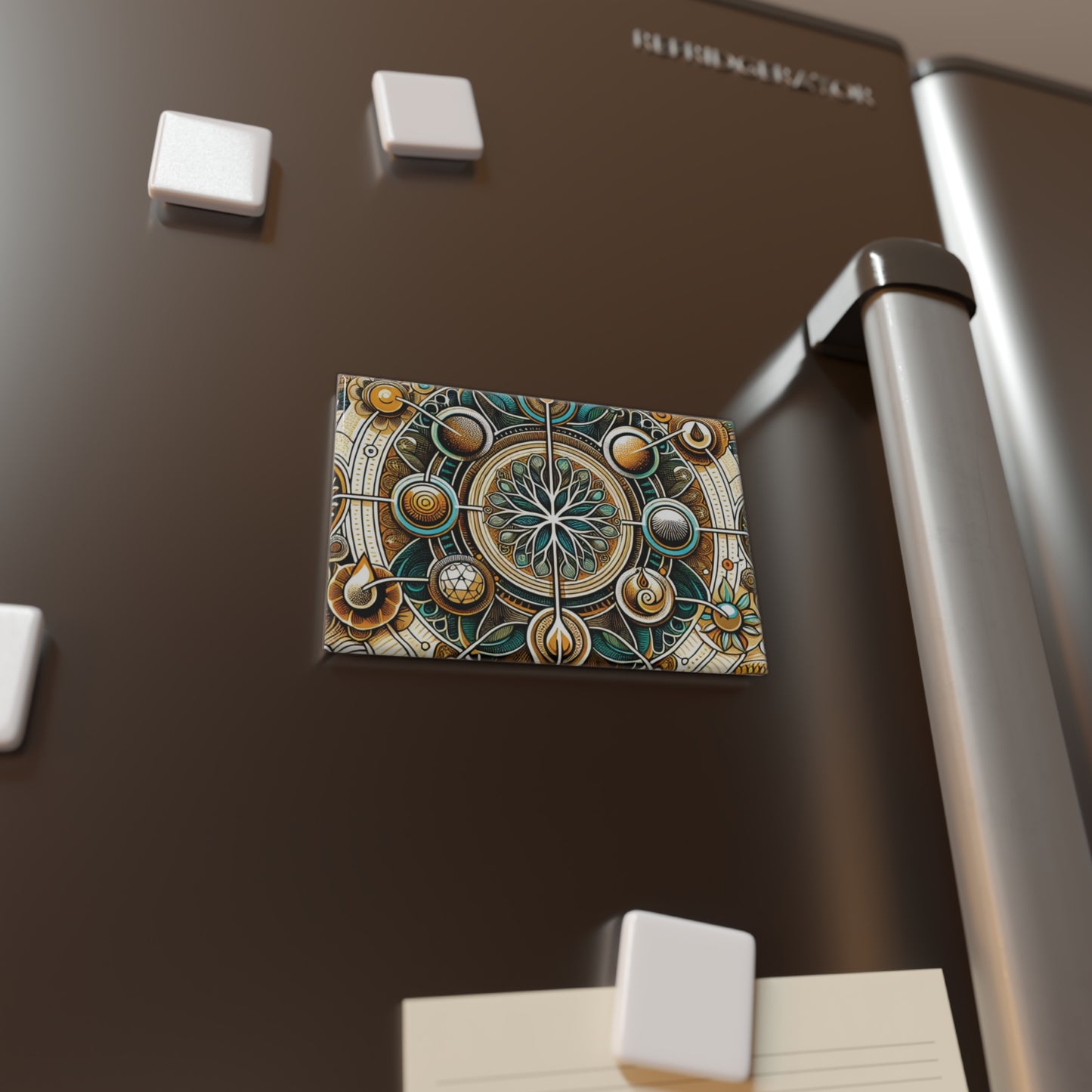 Button Magnet - Symbol of Life Design