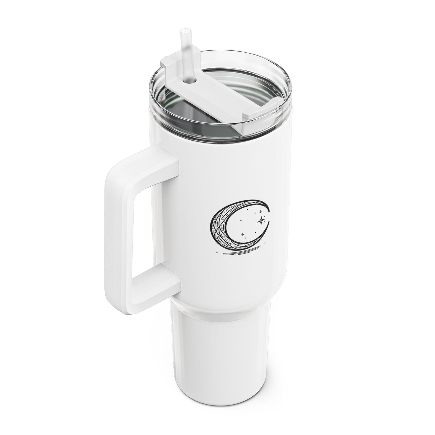 40oz Tumbler - Minimalist Moon Design