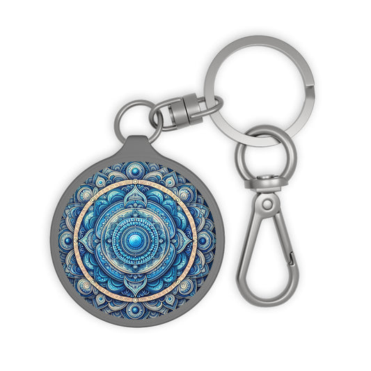 Keyring Tag - Throat Chakra
