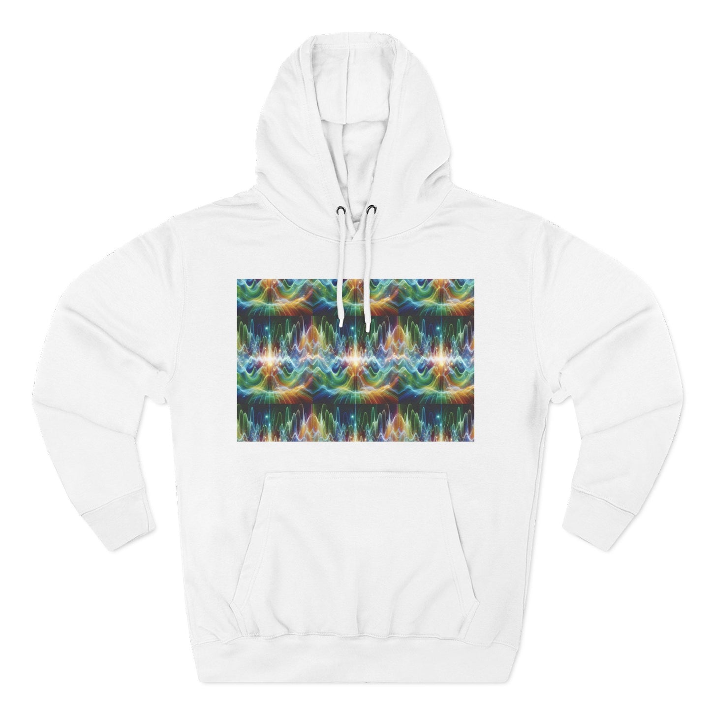 Fleece Hoodie - Frequency Waves Design