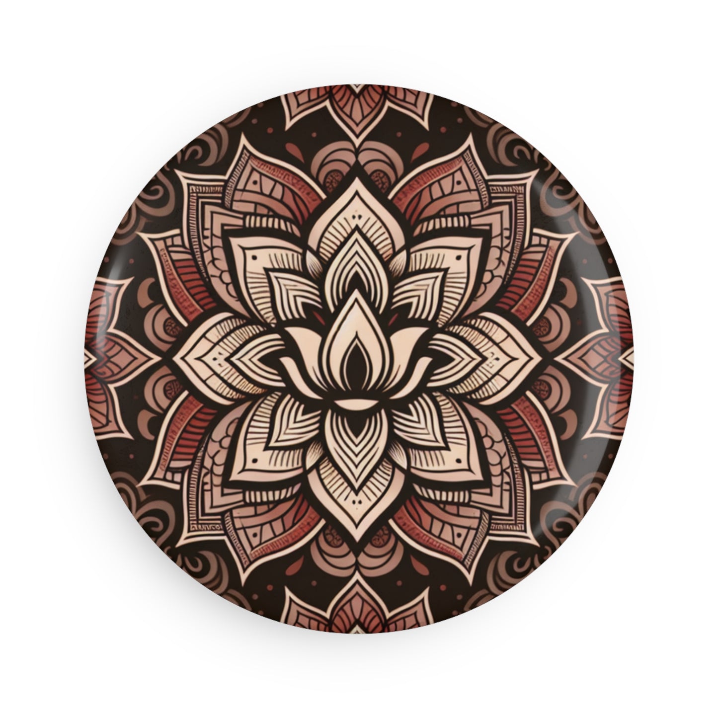 Button Magnet - Root Chakra