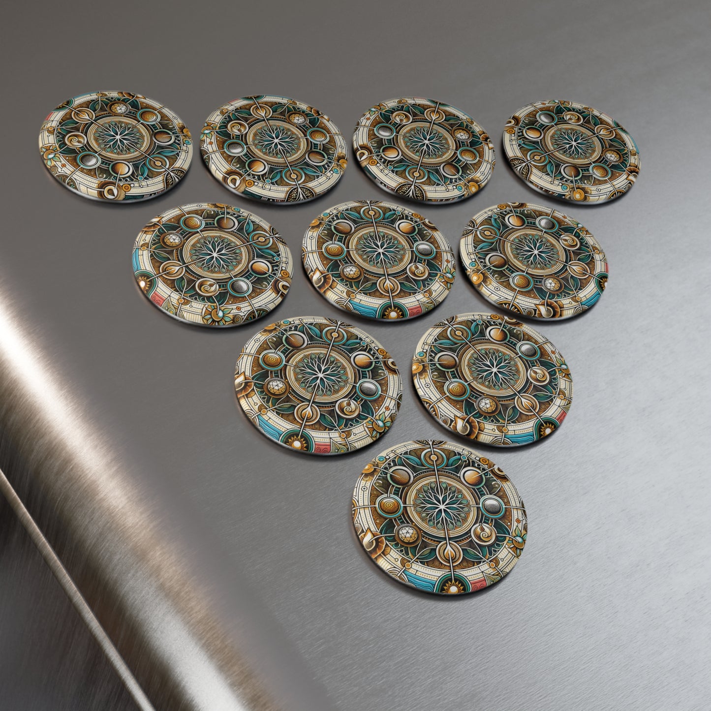 Button Magnet - Symbol of Life