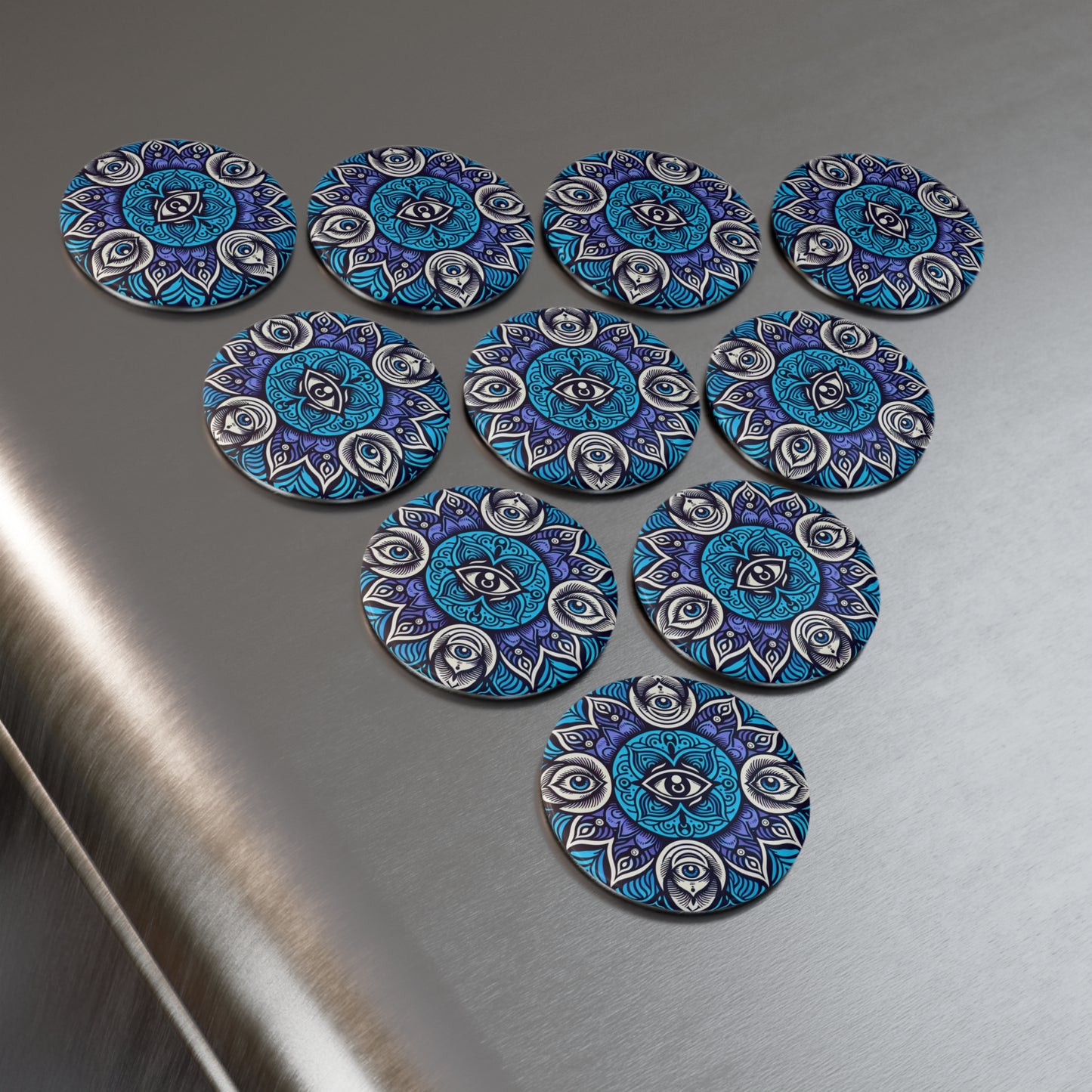 Button Magnet - Third Eye Chakra