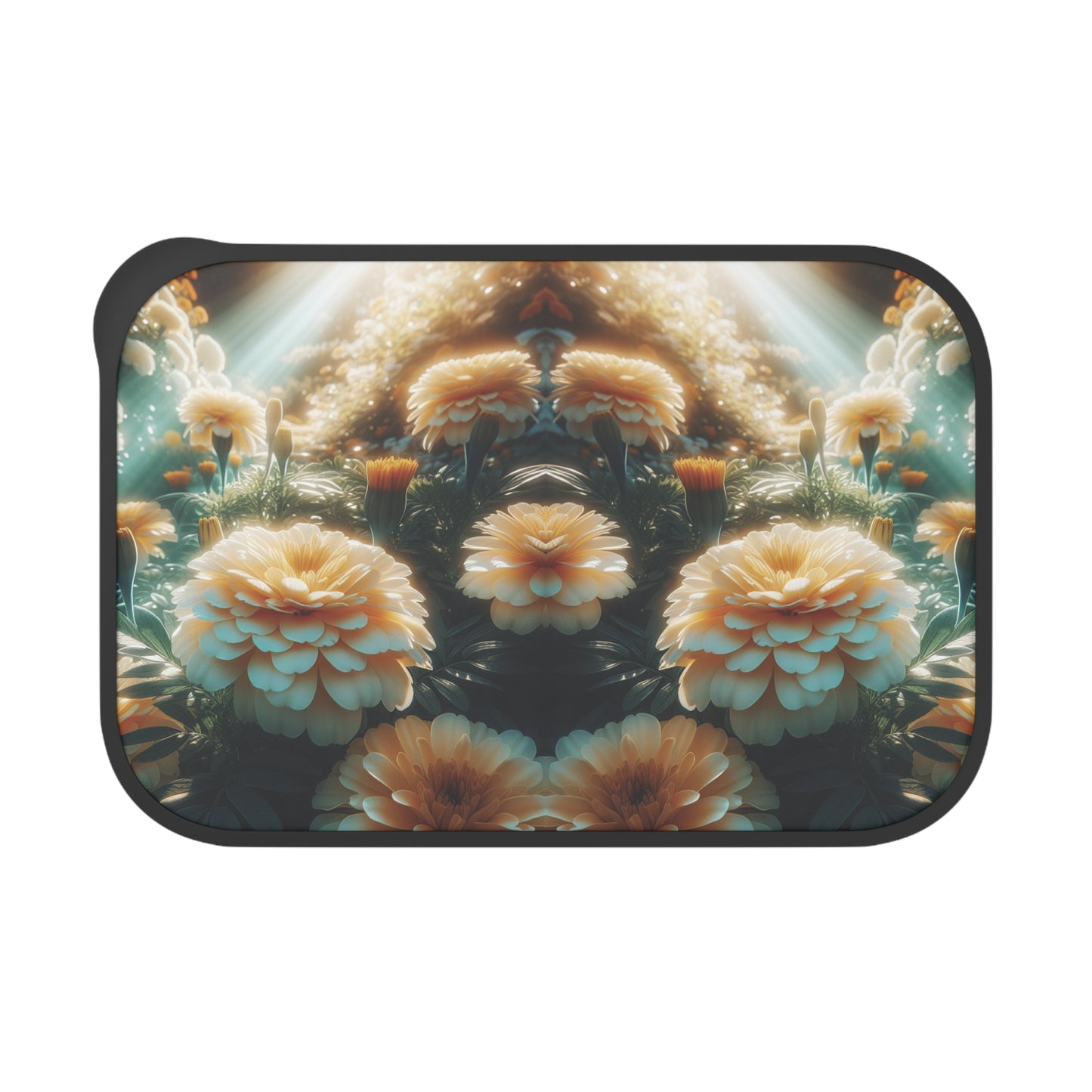 Bento Box - Vanilla Marigolds, Eco-Friendly lunch box set