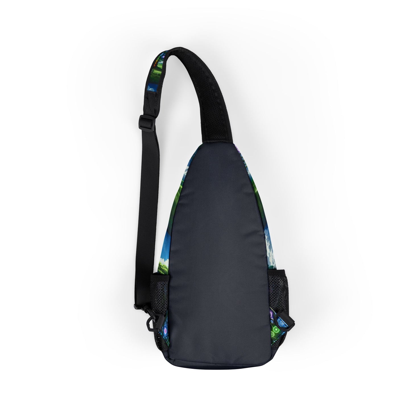 Chakra Tree Design Chest Bag