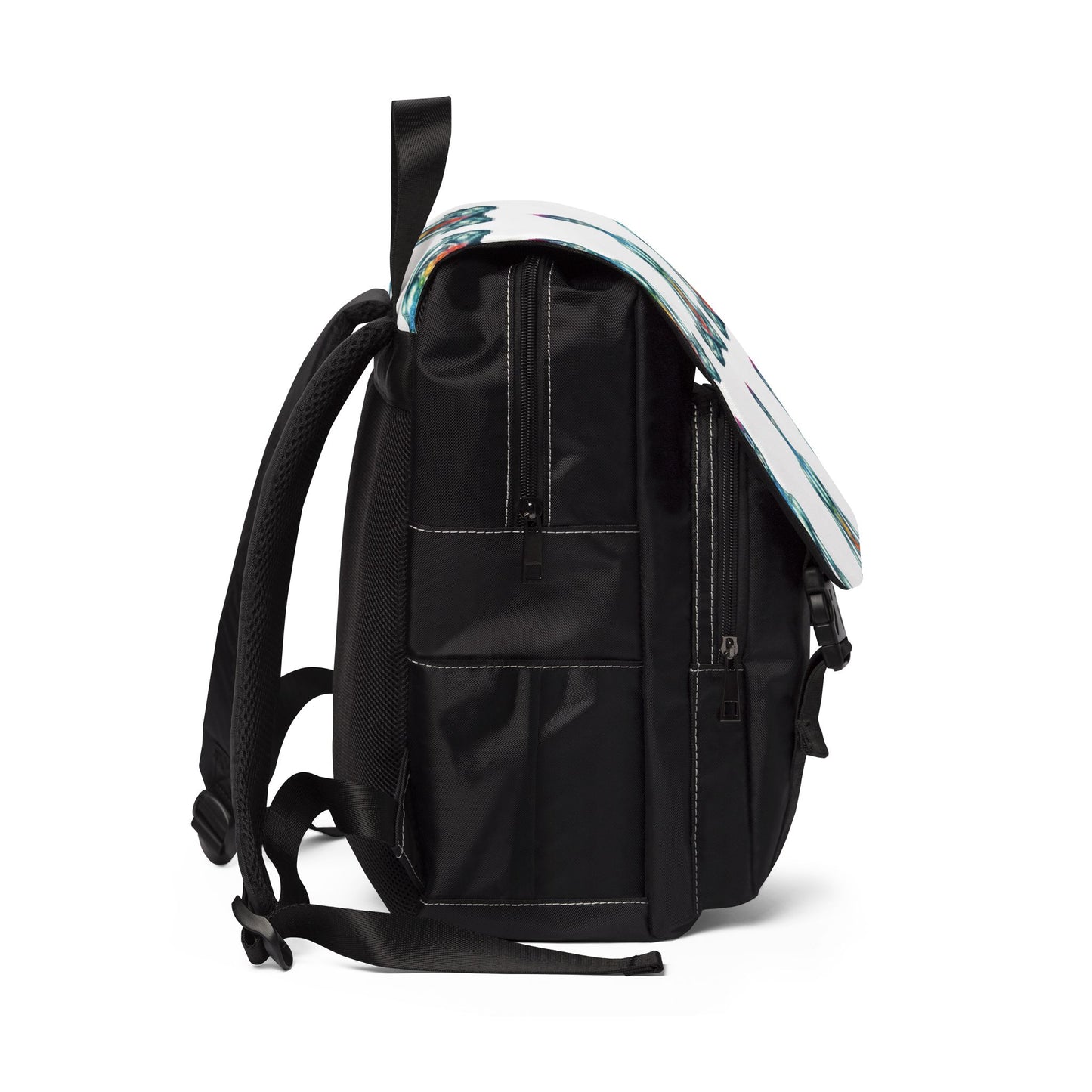 Chakra Meditation Design Shoulder Backpack