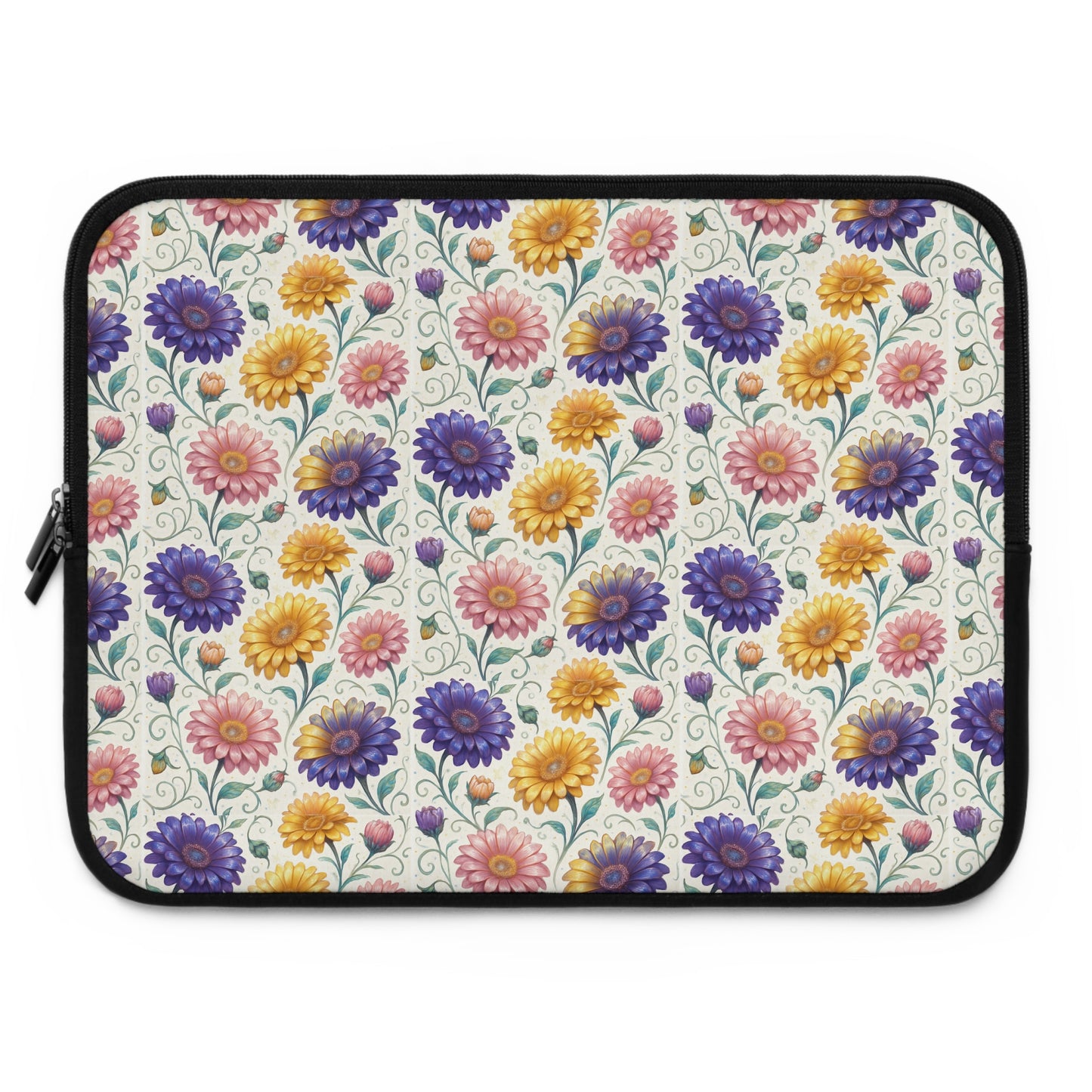 Laptop Sleeve: Floral Gerbera Print