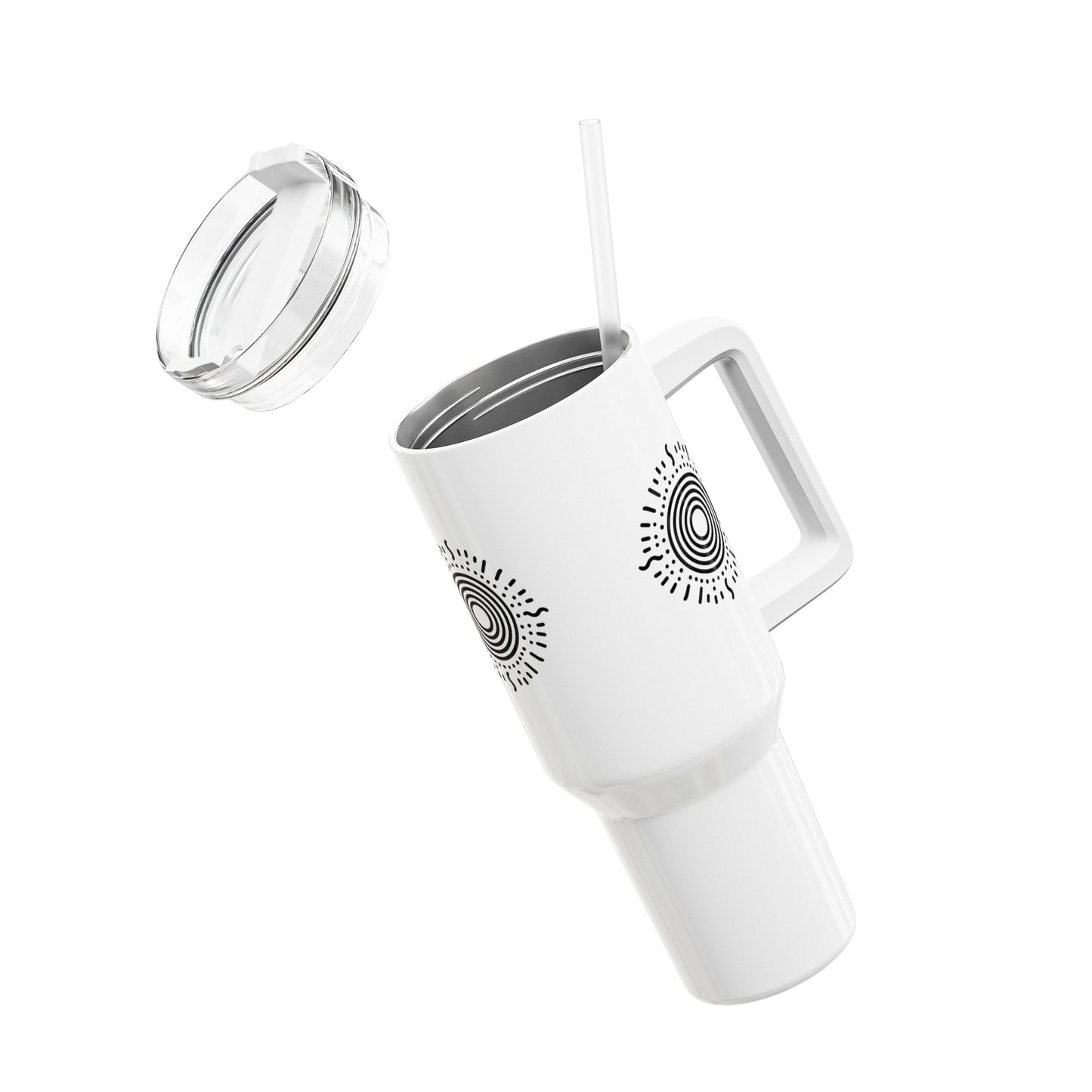 40oz Tumbler - Minimalist Sun Design