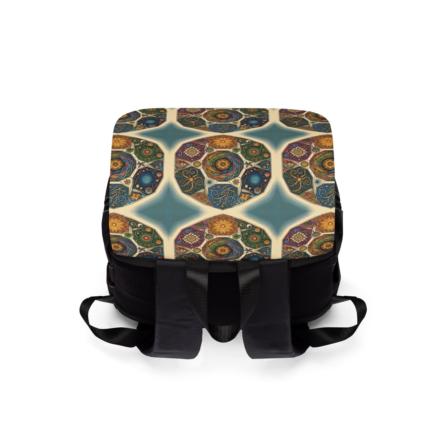 Spiritual Inspired Shoulder Backpack | Trendy Bag for Daily Use, Travel, School, Great Gift Idea, Bohemian Style