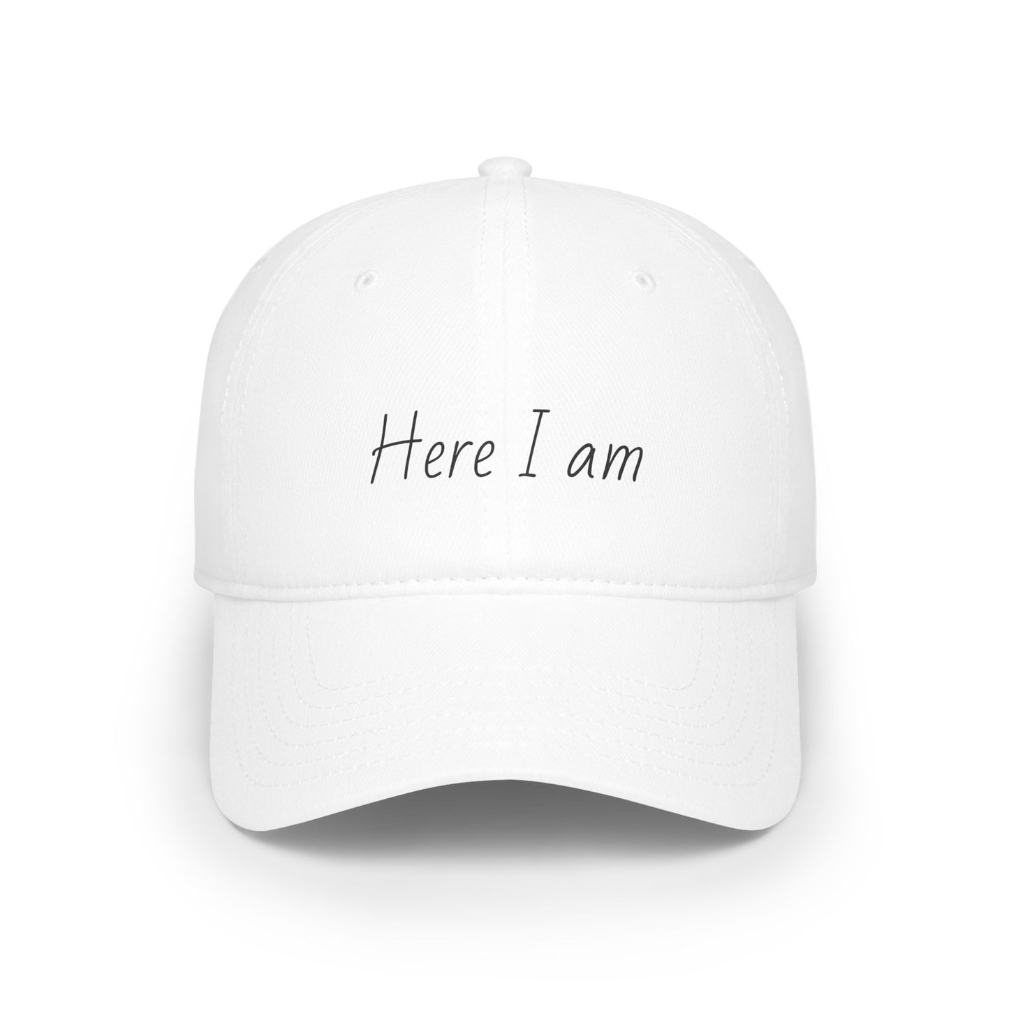 Bold Statement Low Profile Baseball Cap - Casual Accessory for Everyday Style, Gift for Friends, Outdoor Events, Summer Vibes