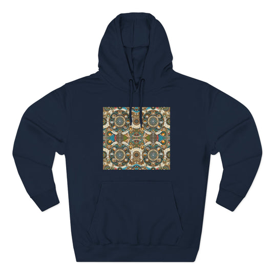 Fleece Hoodie - Symbol of Life Design