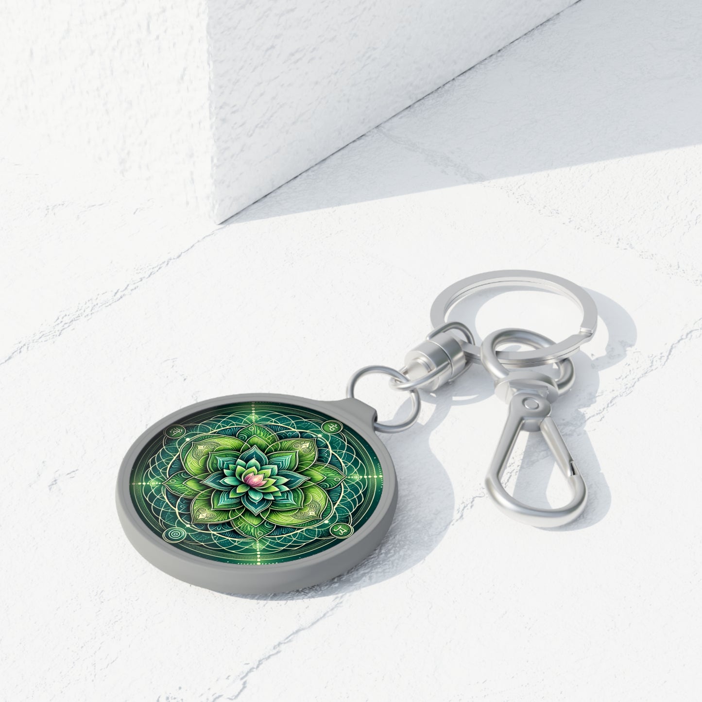 Keyring Tag - Heart Chakra
