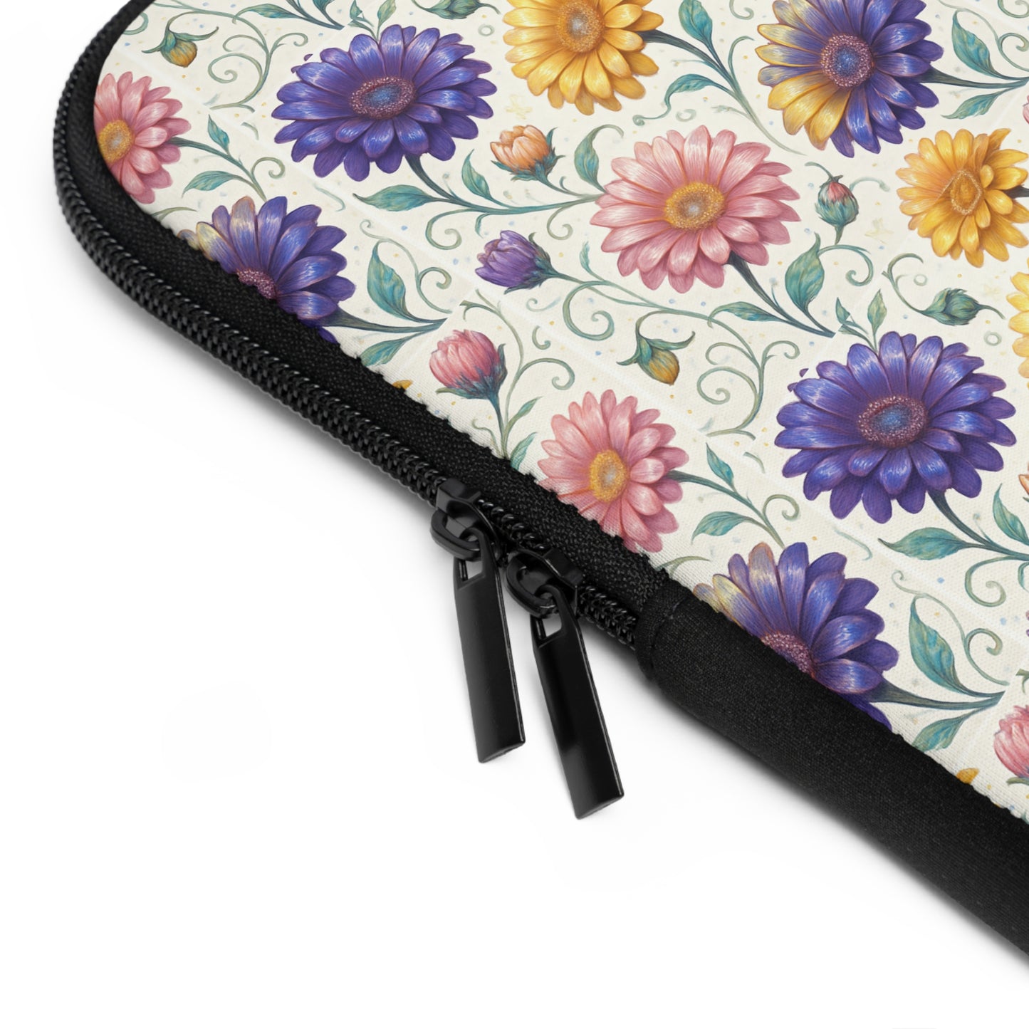 Laptop Sleeve: Floral Gerbera Print