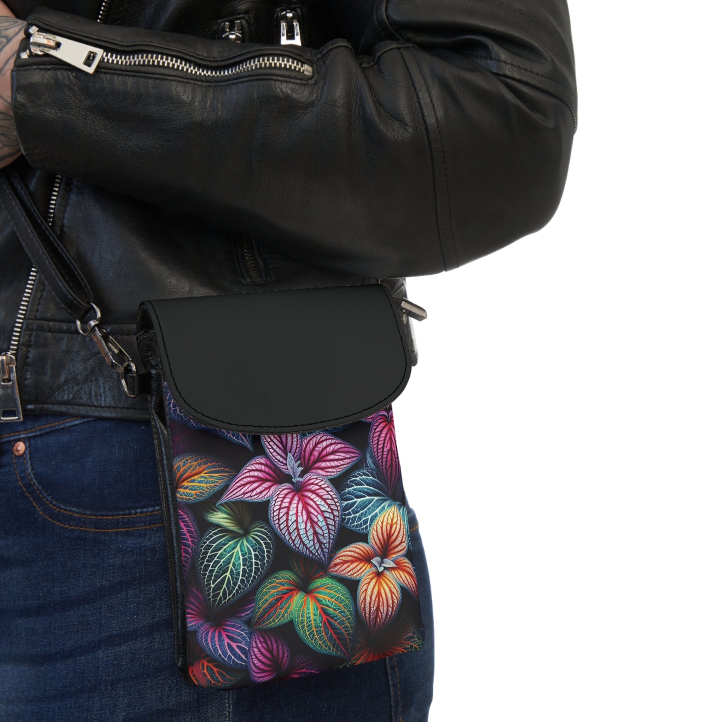 Phone Wallet - Bright Vivid Tropical