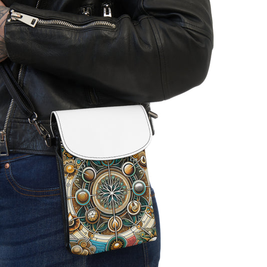 Phone Wallet - Symbol of Life Pattern