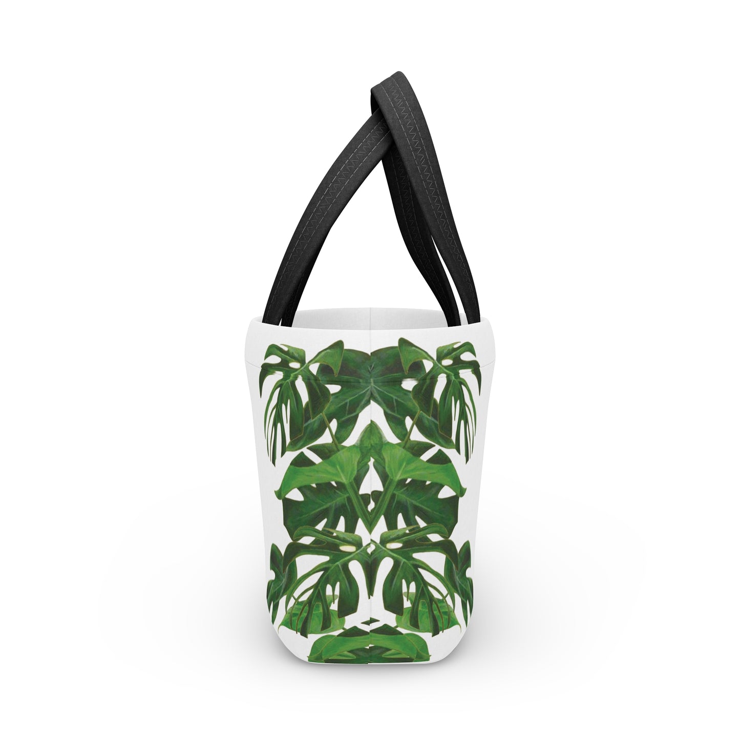 Tropical Monstera Lunch Bag - Insulated Tote for Work, School, Picnics, Gifts, Summer Outings