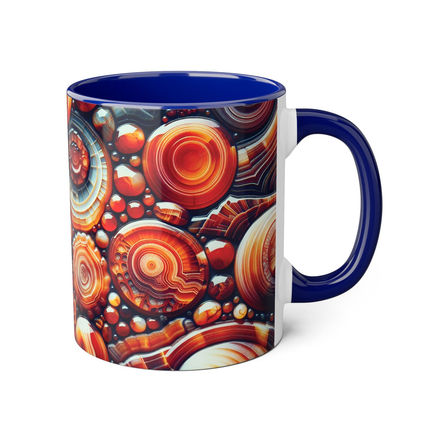 Mug - Carnelian Design Accent Mug, 11oz