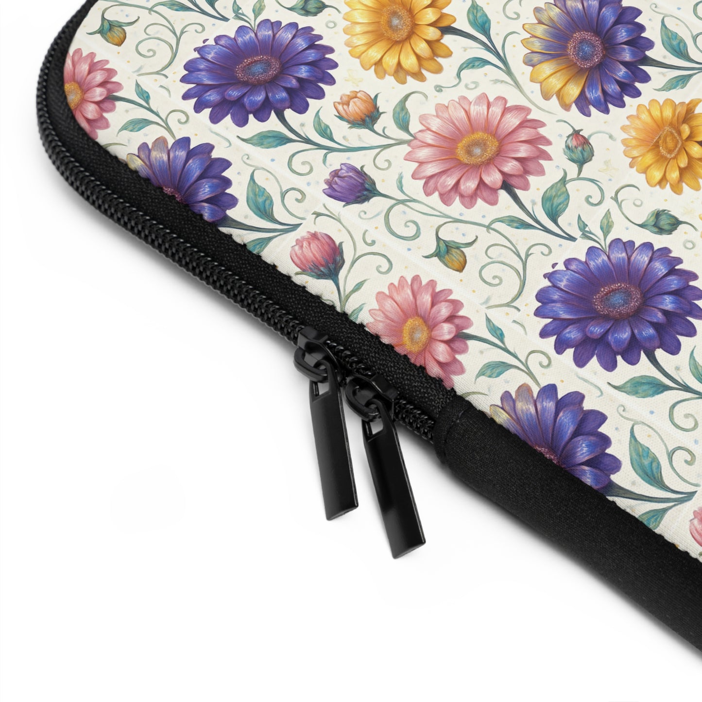 Laptop Sleeve: Floral Gerbera Print