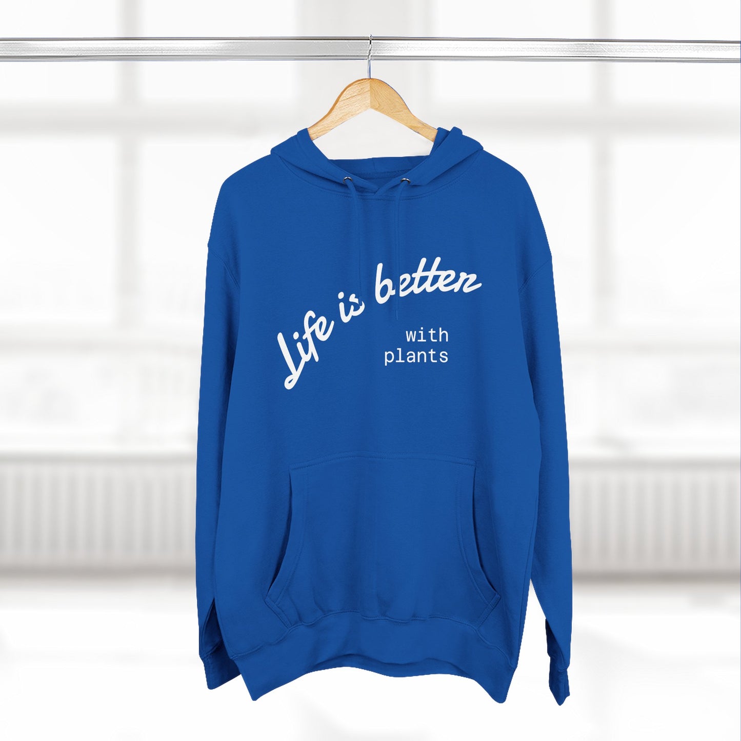 Life is Better with Plants Fleece Hoodie