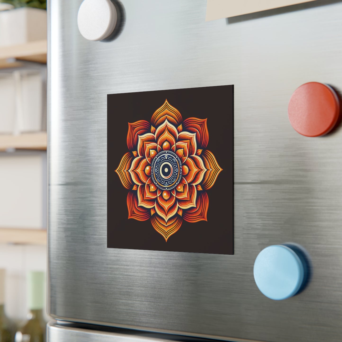 Square Magnet - Sacral Chakra