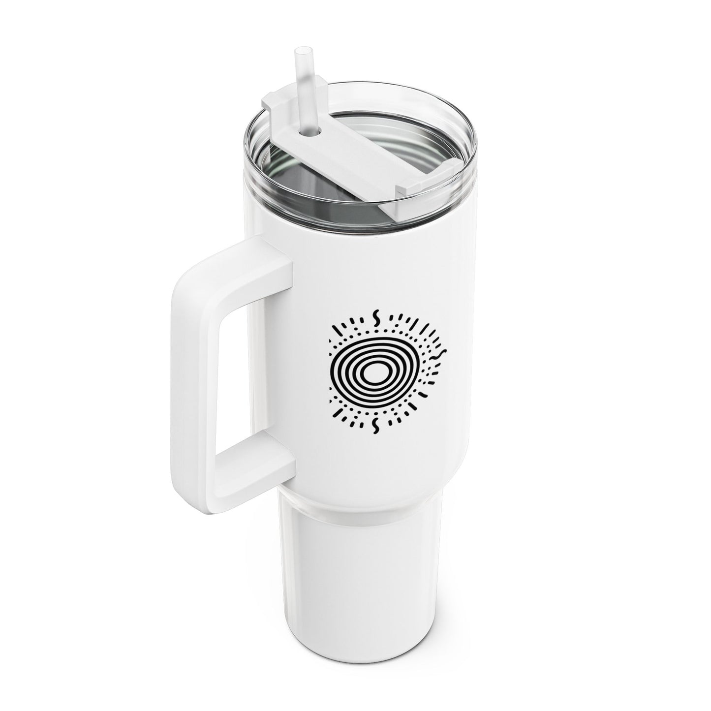 40oz Tumbler - Minimalist Sun Design