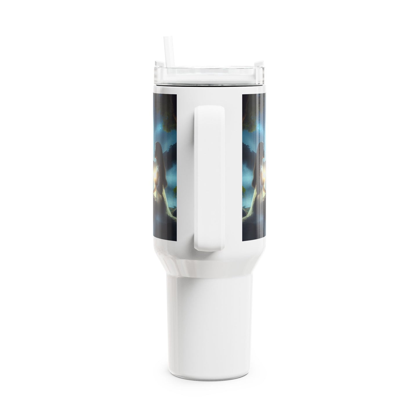 40oz Tumbler - Serene Moonlight Relaxation Drinkware