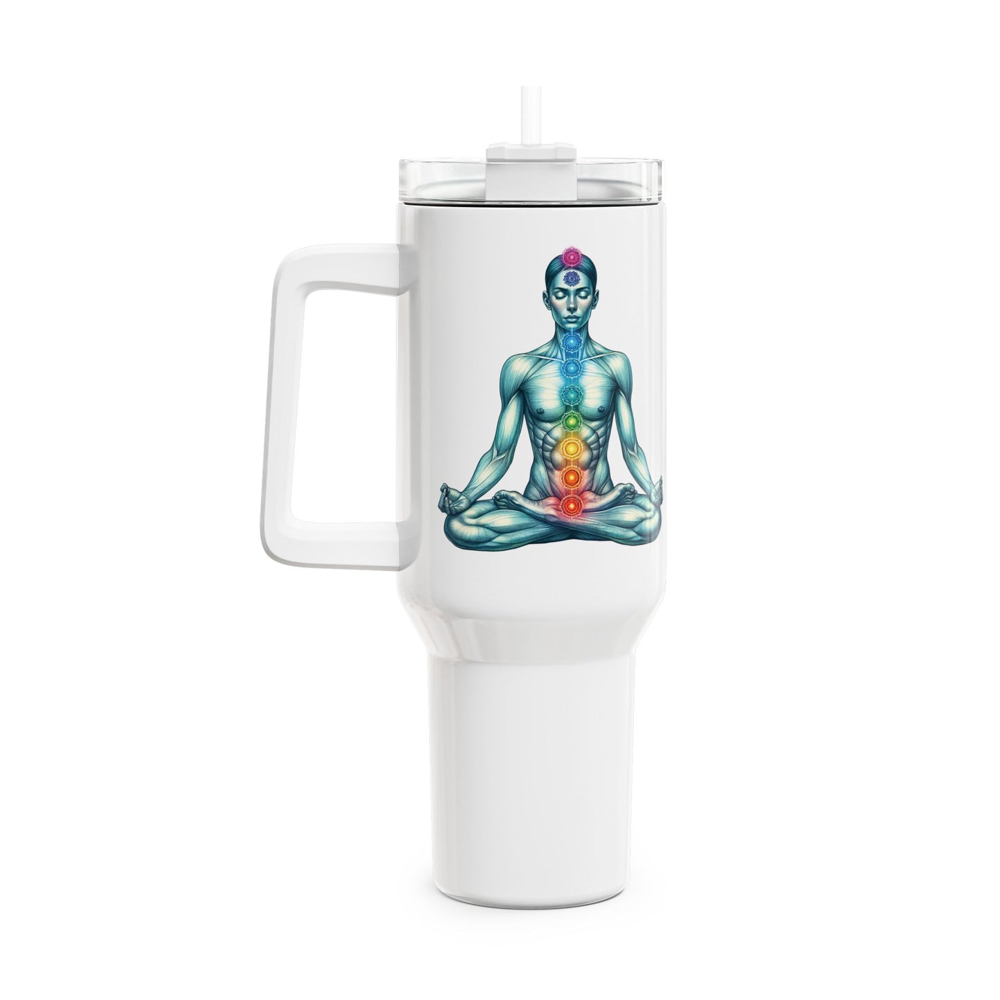40oz Tumbler - Chakra Meditation Drinkware
