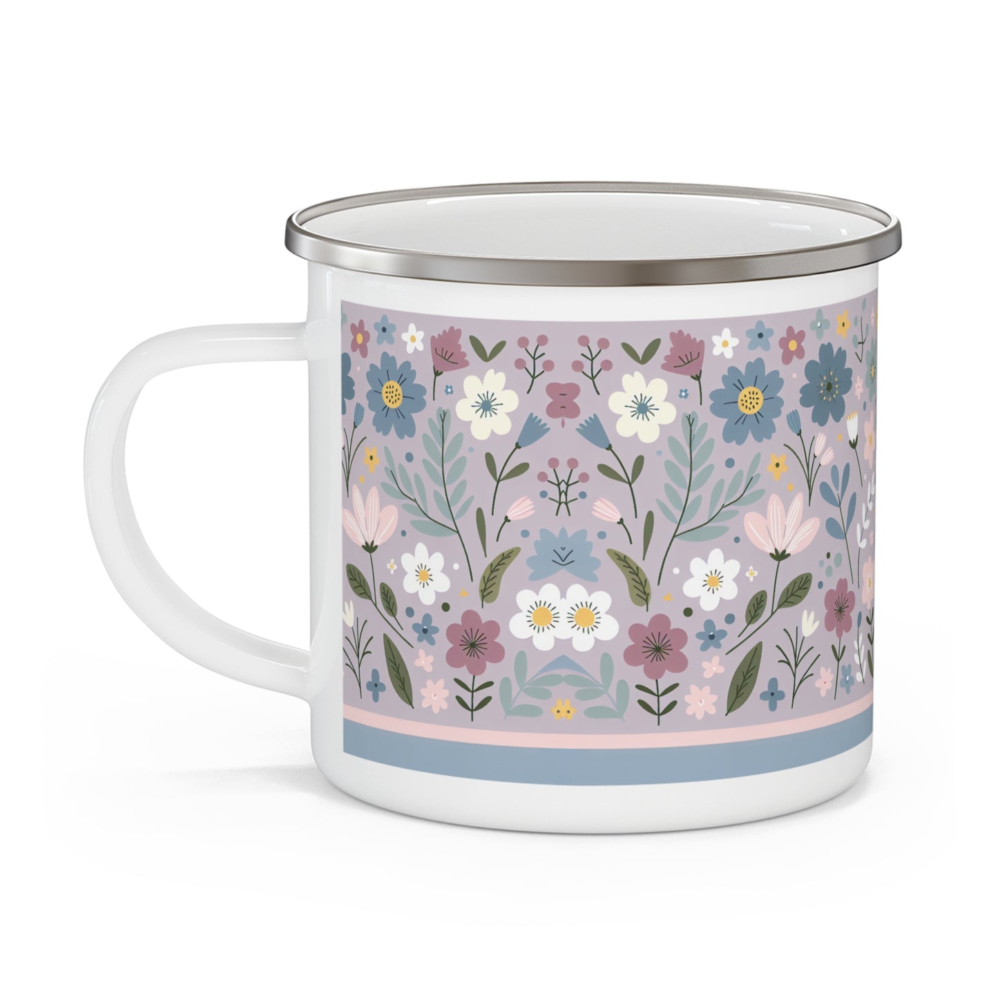 Camping Mug - Floral Design