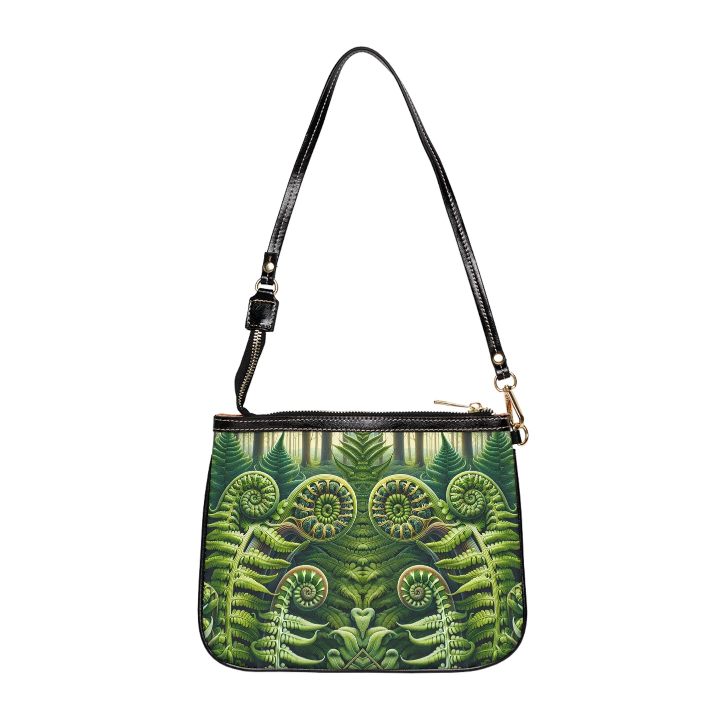 Fern Leaves Small Shoulder Bag