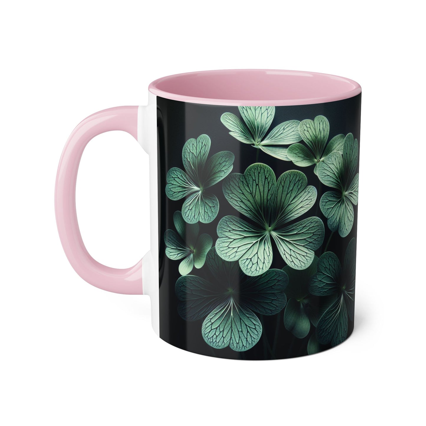 Oxalis Accent Mug, Floral Coffee Cup, Botanical Tea Mug, Nature Lover Gift, Plant Lady Mug, Unique Garden Drinkware