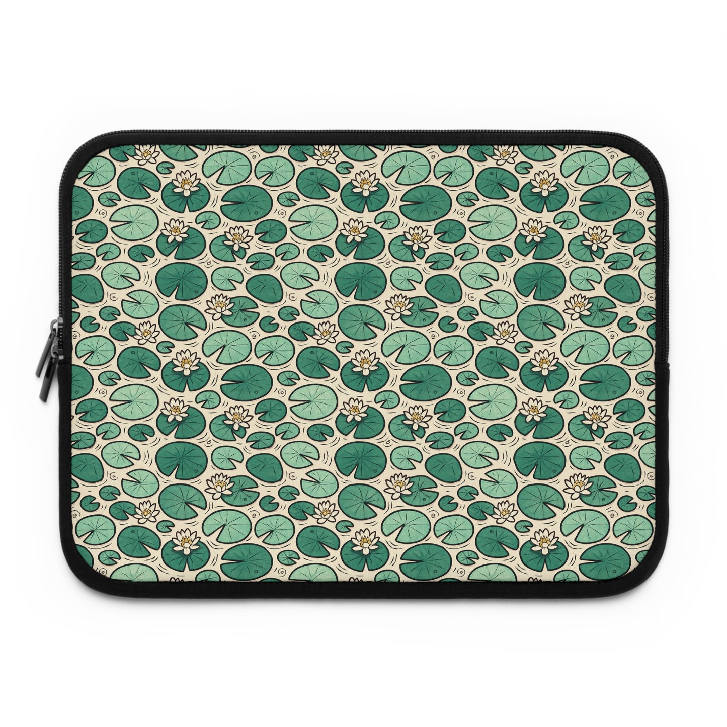 Laptop Sleeve: Lily Pad Design