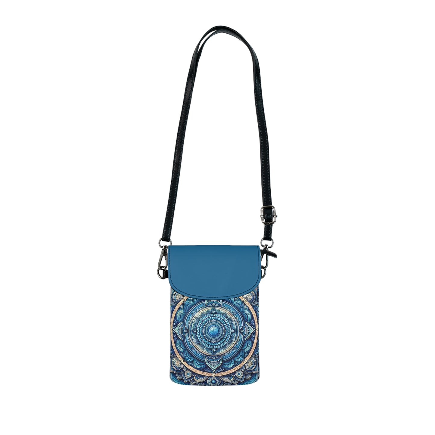 Phone Wallet - Throat Chakra Design