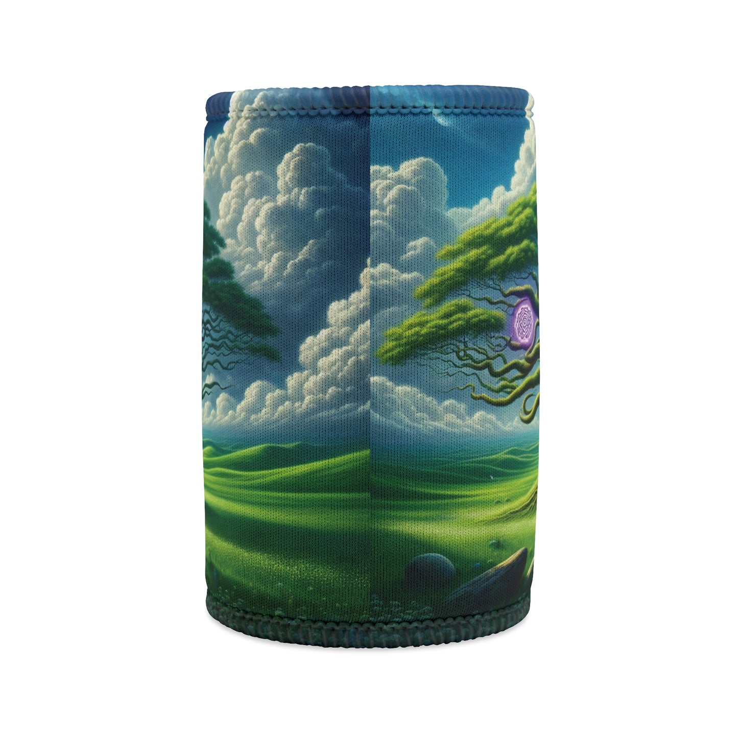 Stubby Cooler Chakra Tree Design
