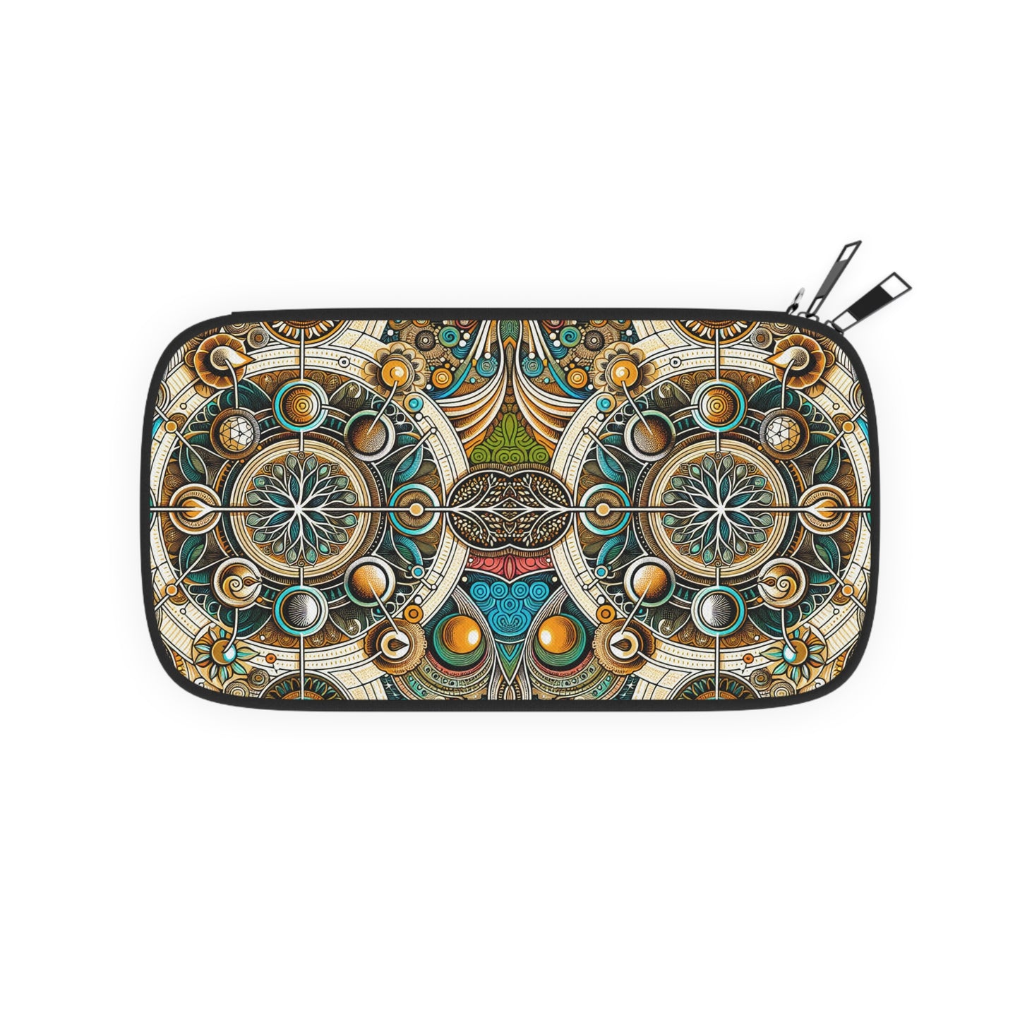 Passport Wallet - Symbol of life Design | Travel Accessory, Gifts for Travelers, Boho Style, Festival Essentials, Dreamer Gift