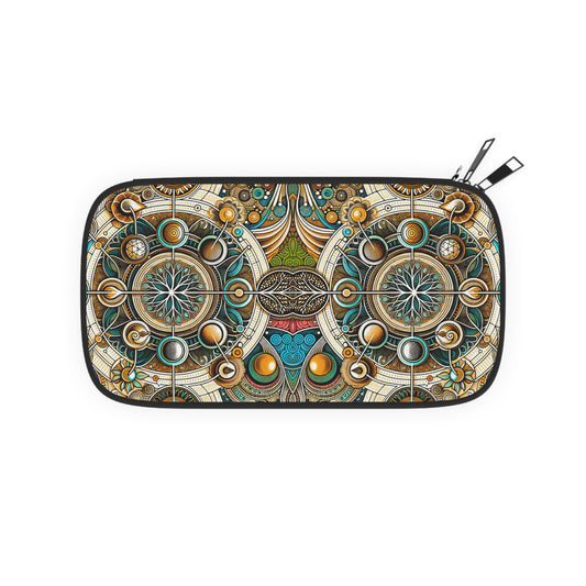 Passport Wallet - Symbol of life Design | Travel Accessory, Gifts for Travelers, Boho Style, Festival Essentials, Dreamer Gift
