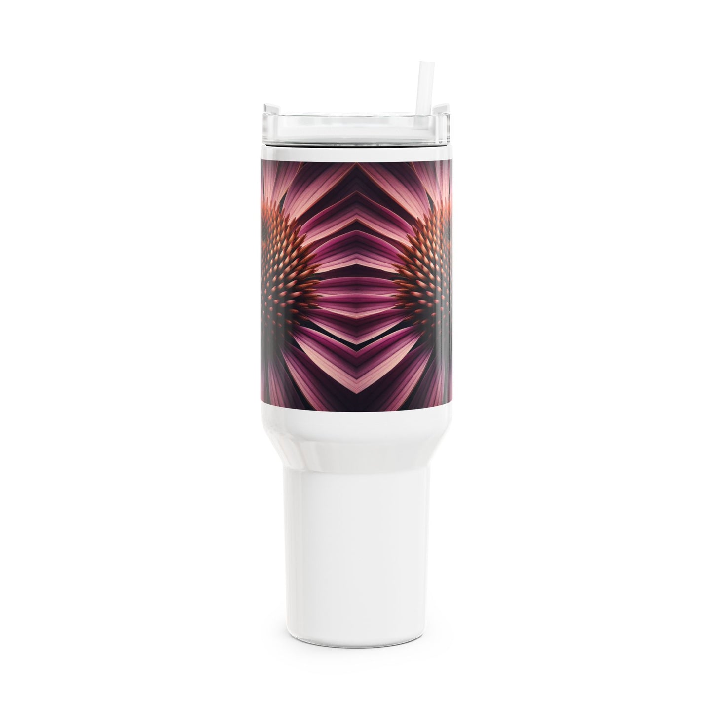 40oz Tumbler - Coneflower Bloom Design