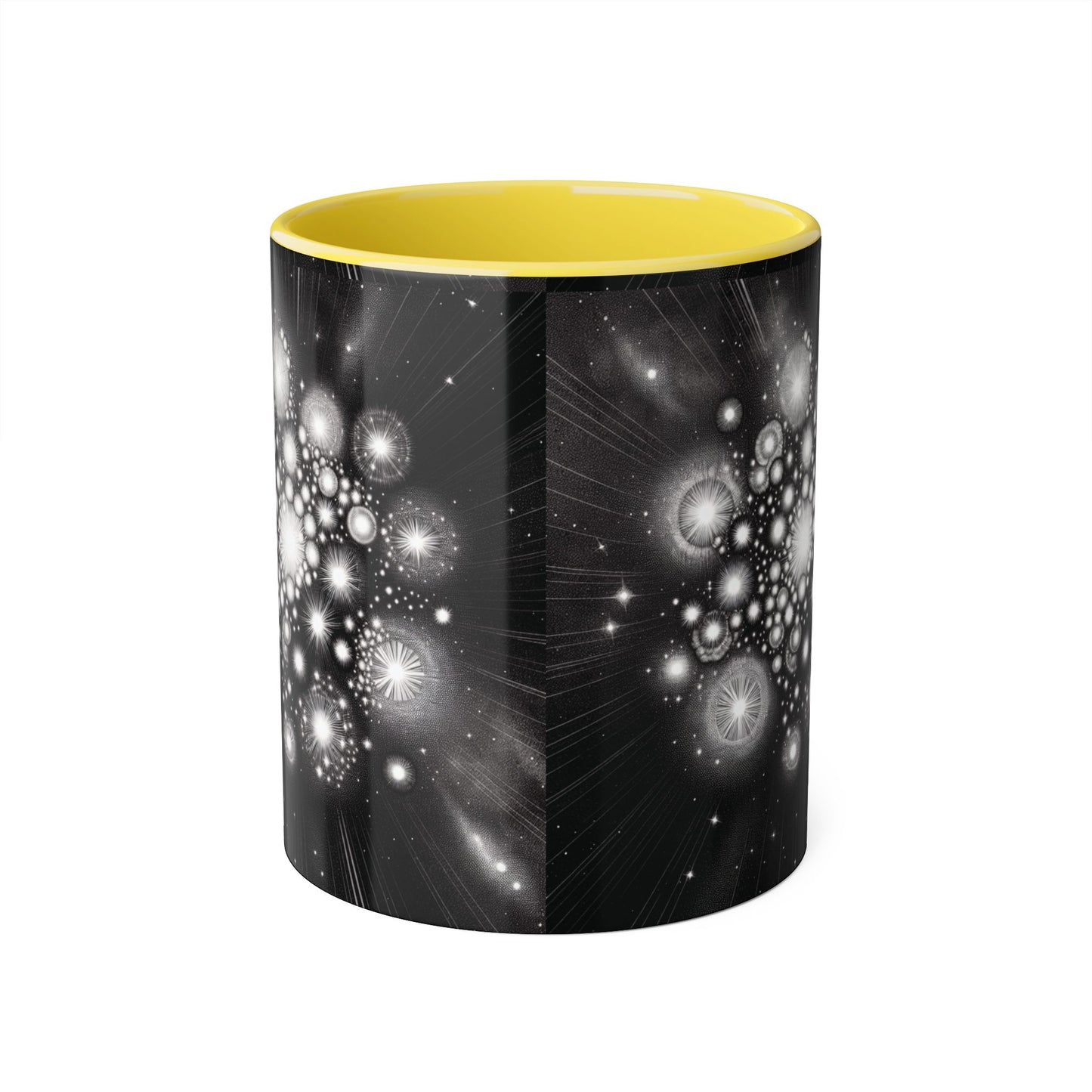 Star Cluster Accent Mug, Celestial Coffee Cup, Galaxy Tea Mug, Space Lover Gift, Astronomy Kitchen Decor, Unique Cosmic Drinkware