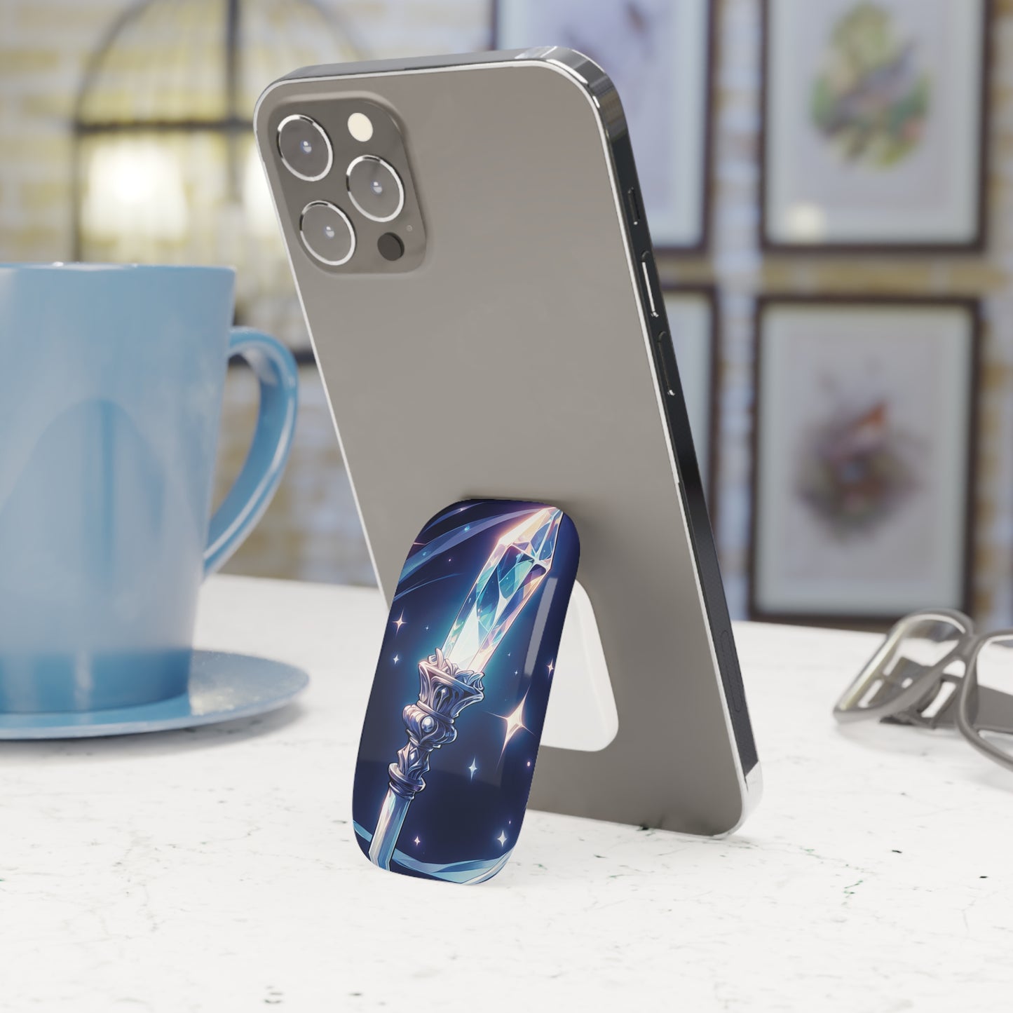 Phone Grip - Crystal Wand Design