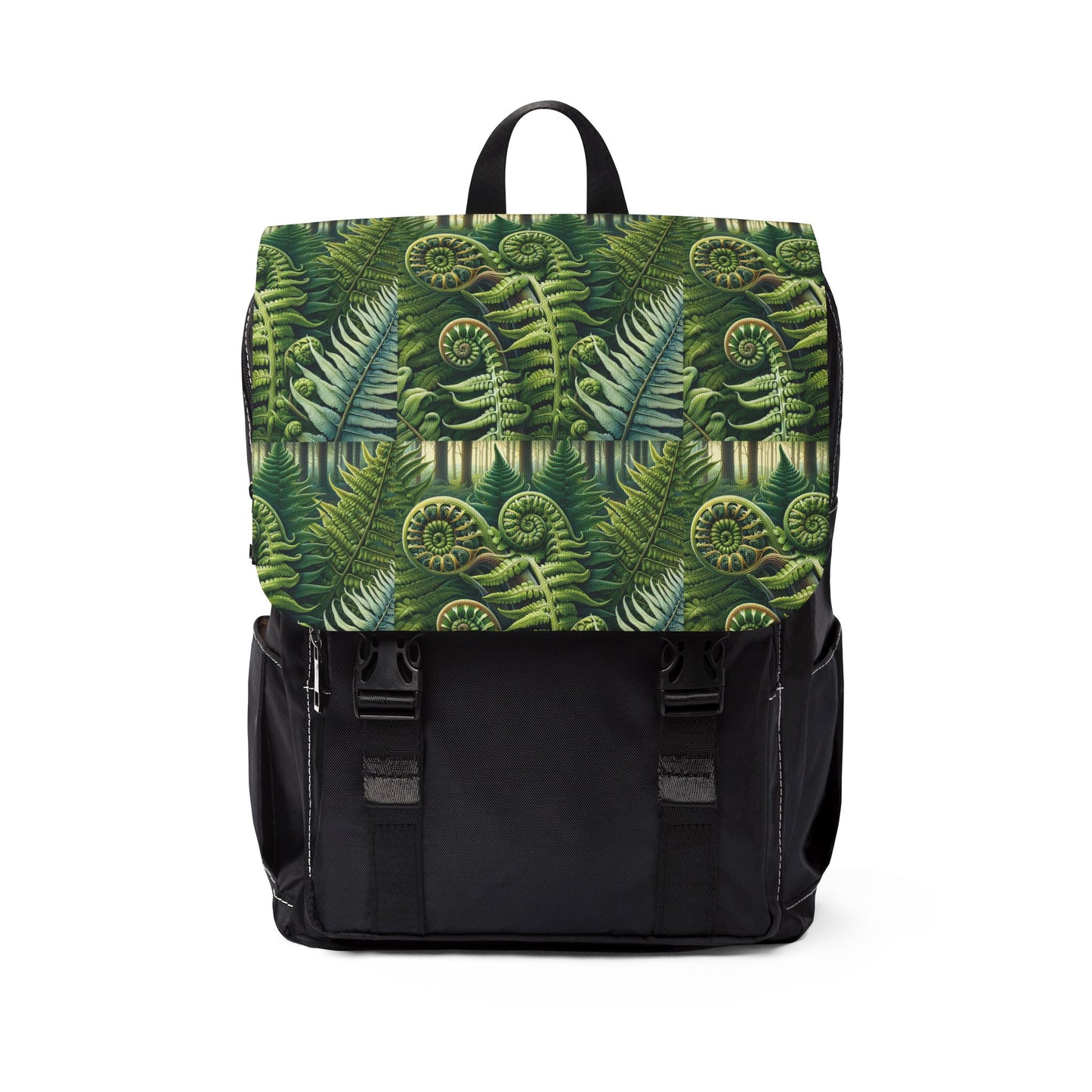 Fern Leaves Shoulder Backpack - Stylish, Versatile, Perfect for Everyday Use