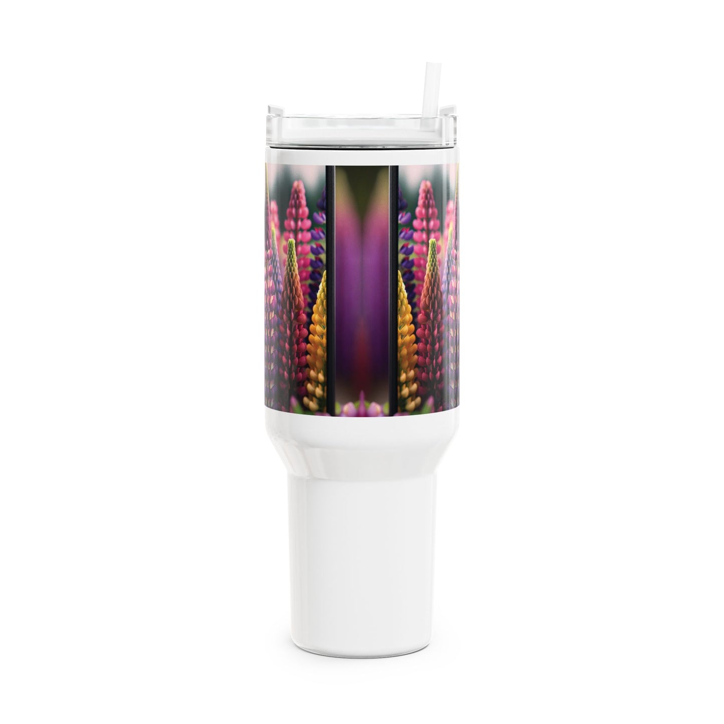 40oz Tumbler - Lupin Blooms Design