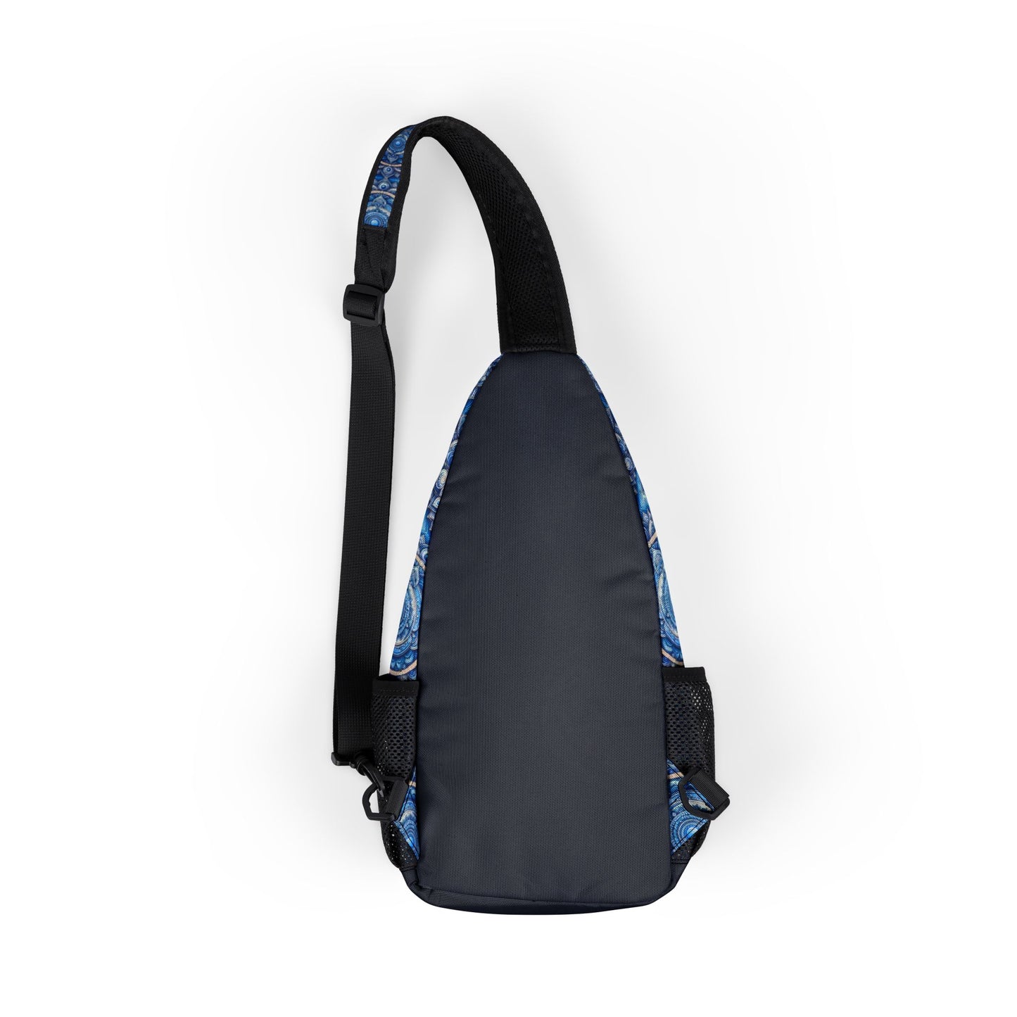 Throat Chakra Design Chest Bag