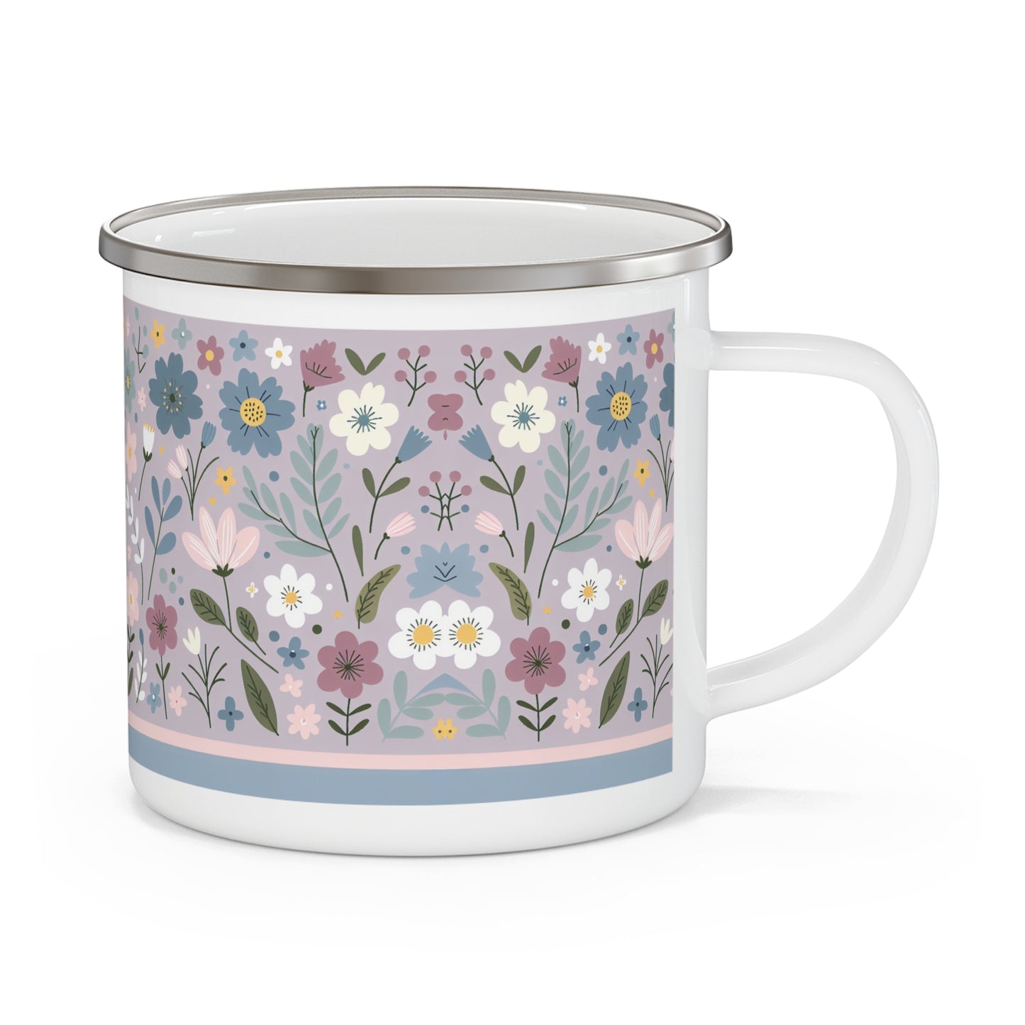 Camping Mug - Floral Design
