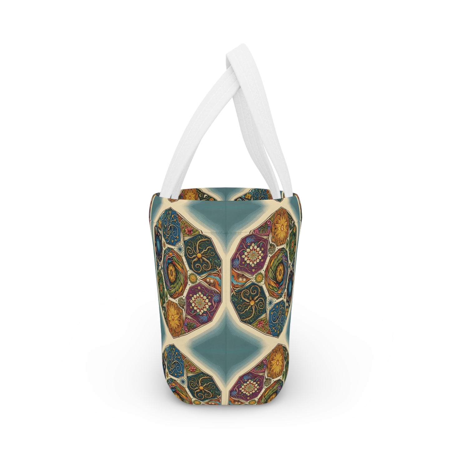 Floral Lunch Bag - Stylish Insulated Tote for Work & Picnics