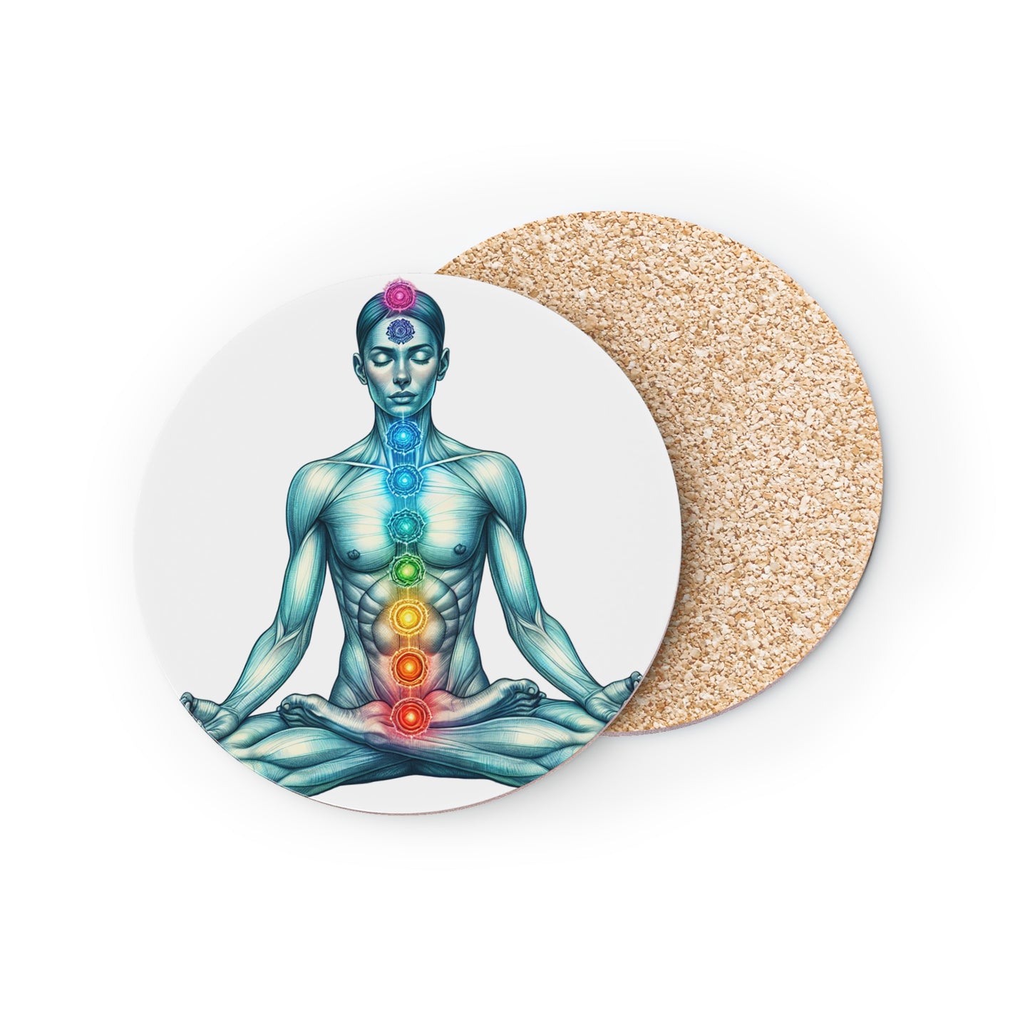 Coasters - Chakra Meditation Design